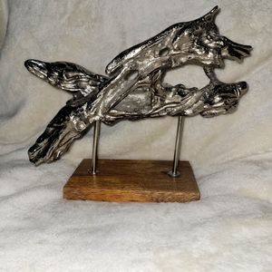 Silverstone Metal Driftwood Sculpture